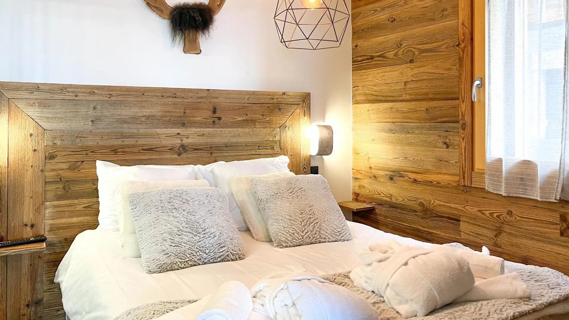 Apartament Bel Appartement Aux Gets Avec Sauna, Jacuzzi Et Wi-Fi - Fr-1-671-289 Les Gets