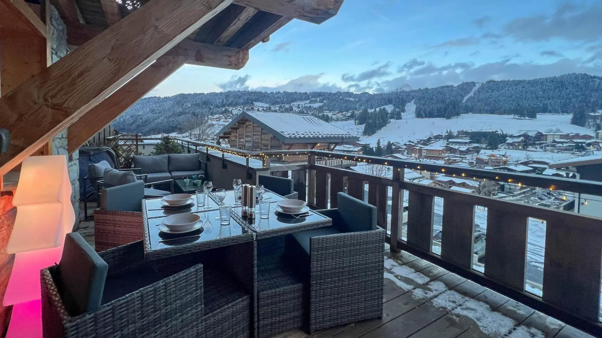 Bel Appartement Aux Gets Avec Sauna, Jacuzzi Et Wi-Fi - Fr-1-671-289 Les Gets Francja